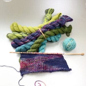 Kimono – serene colors with a hint of sparkle