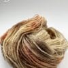 Handgeverfd sokkengaren garen. Superwash Merino, nylon en stellina glitter. Muad'dib'.