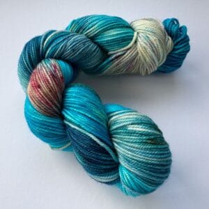 Under the Sea – hand-dyed merino yarn with ocean vibes