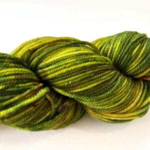 Black Forest - hand-dyed merino yarn in forest green