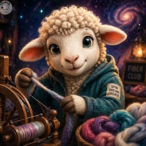 Mayor Tom Fiber Club | spinnen in kosmische kleuren
